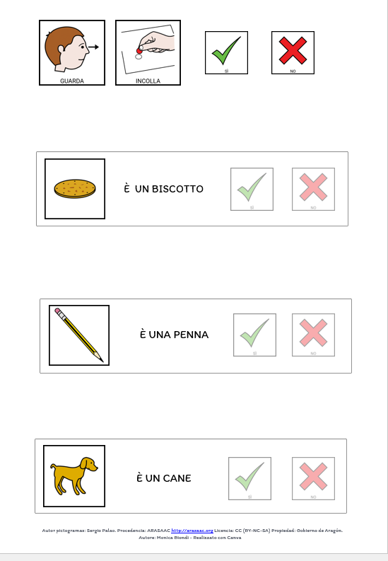 Riconosci gli oggetti